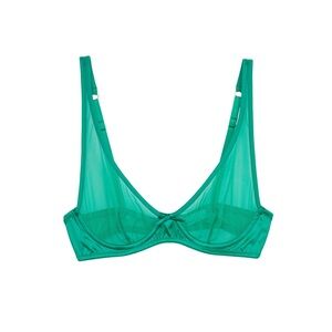 Fleur du Mal Mesh Demi Bra